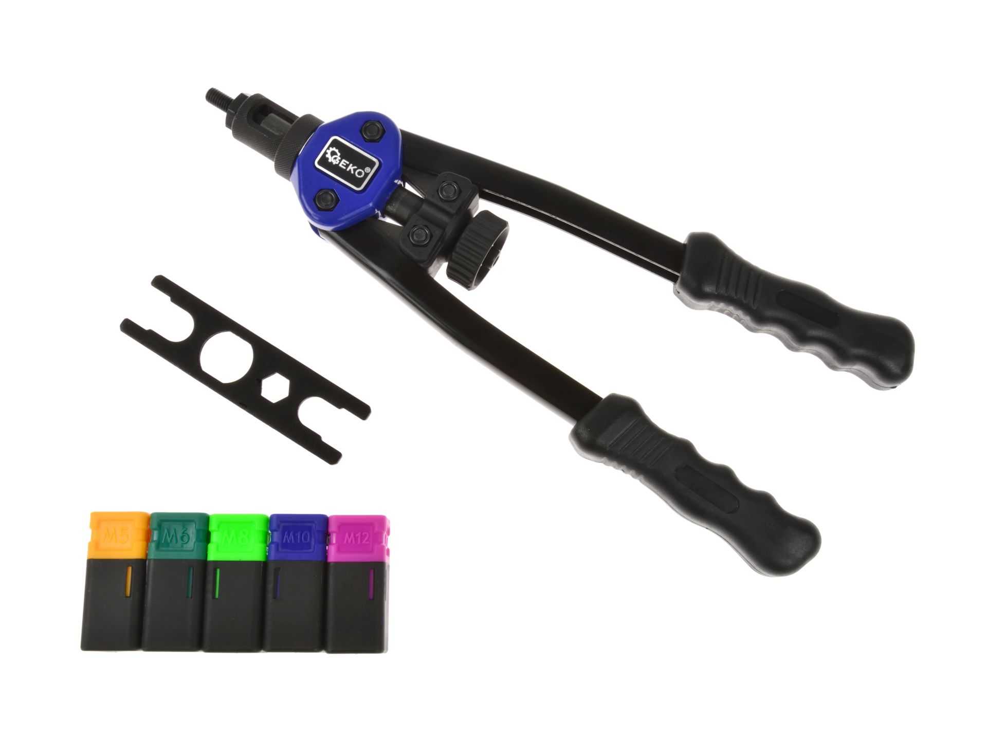Nitownica do nitonakrętek M5-M12 GEKO PREMIUM (5) G01355
