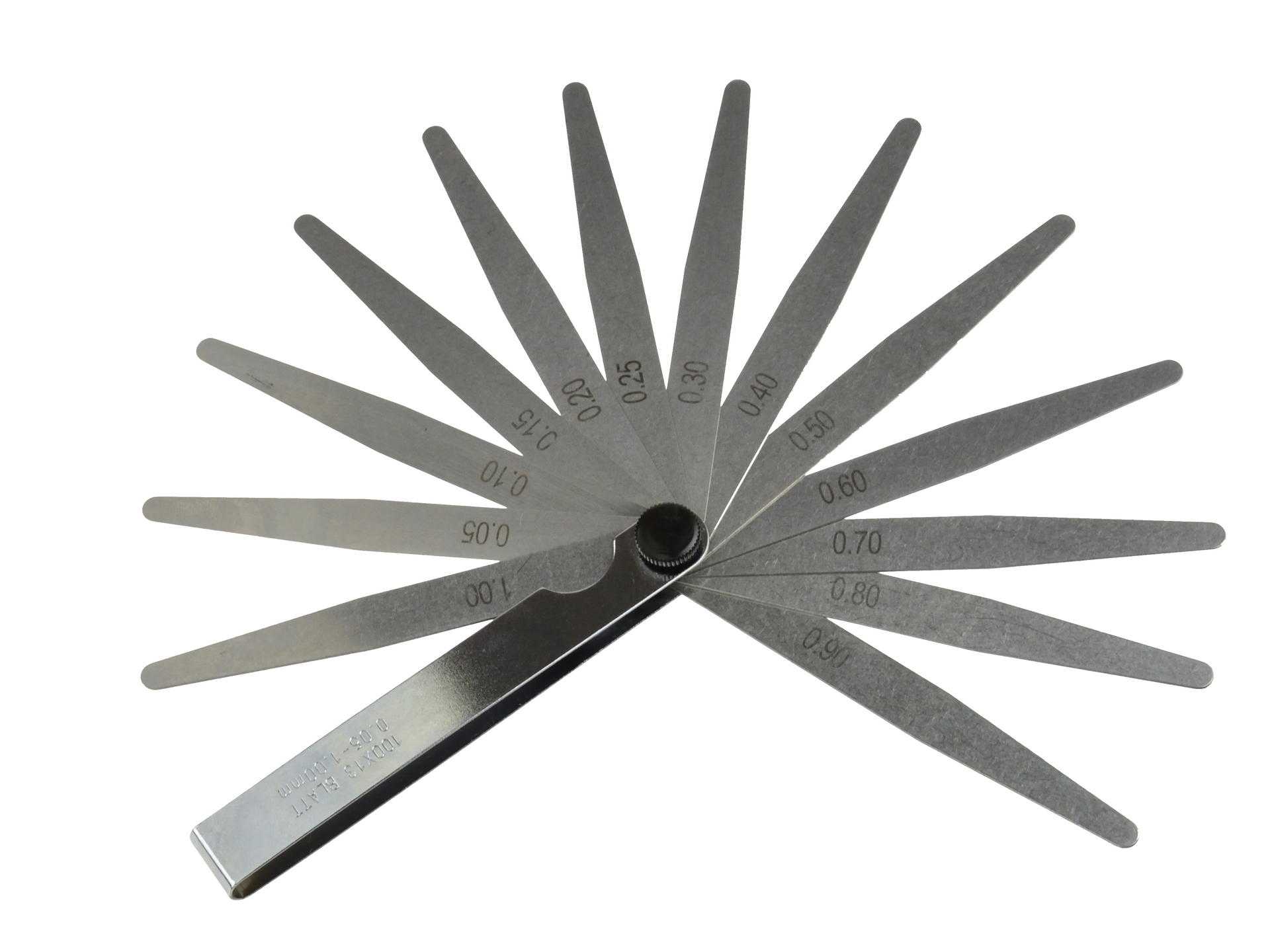 Szczelinomierz 13 listkowy 0,05-1mm (10/200) G02738