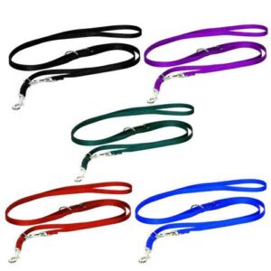 Nylonowa smycz przepinana, 6w1, dla bardzo małych psów Hamilton Single Thick Euro Leash 10mm
