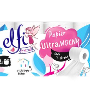 Pap.Toal.celuloza ELFI Friendly biały a'8 /10