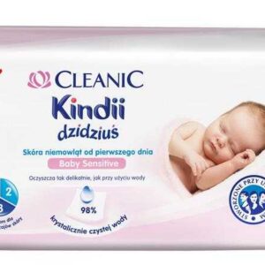 Chusteczki nawilżane Cleanic Kindi a'60 natural