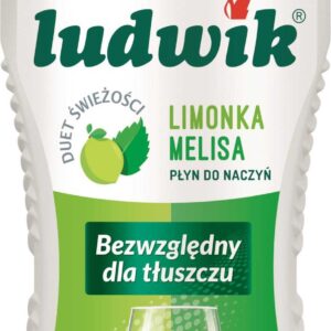 Ludwik płyn do naczyń 900g Limonka z melisą