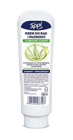 Appi krem d/rąk 100ml glicerynowo-aloes