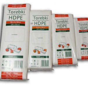 Woreczki fol. HDPE 14x4x32 a'1000 6mic