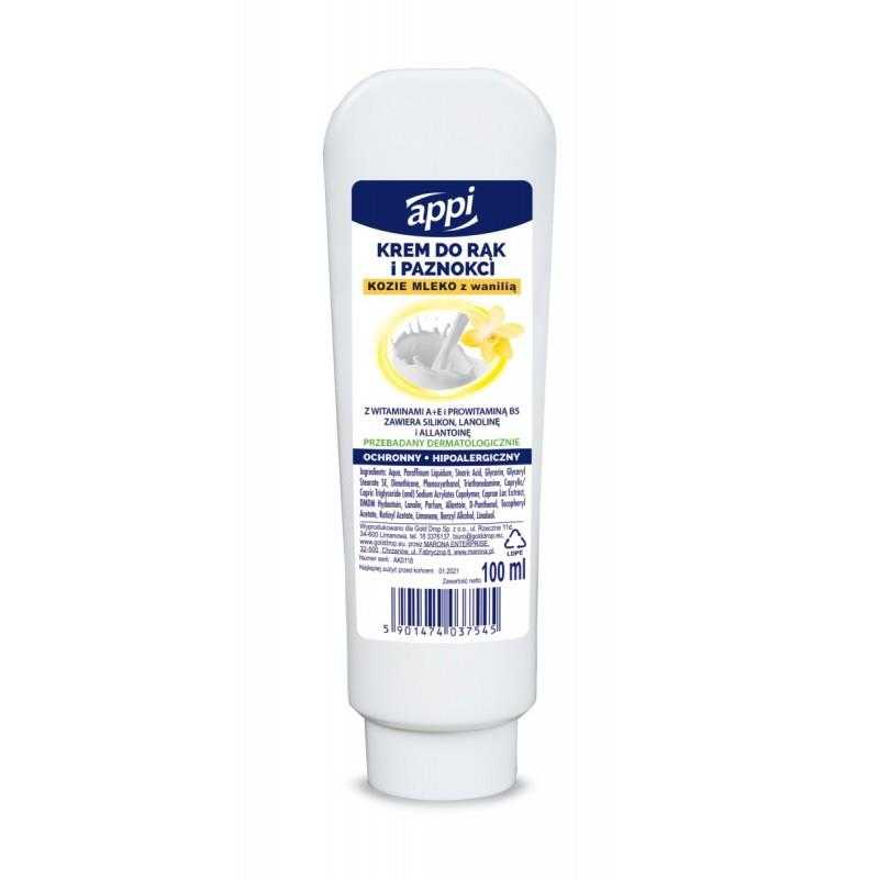 Appi krem d/rąk 100ml kozie mleko z wani
