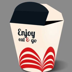 Food Box papierowy 750ml ENJOY a'50