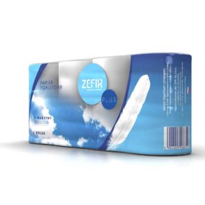 Pap.Toal.celulozowy biały 2w Zefir PLUS a'8 w/8