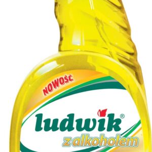 Ludwik pł.do szyb i glazury 600ml lemon