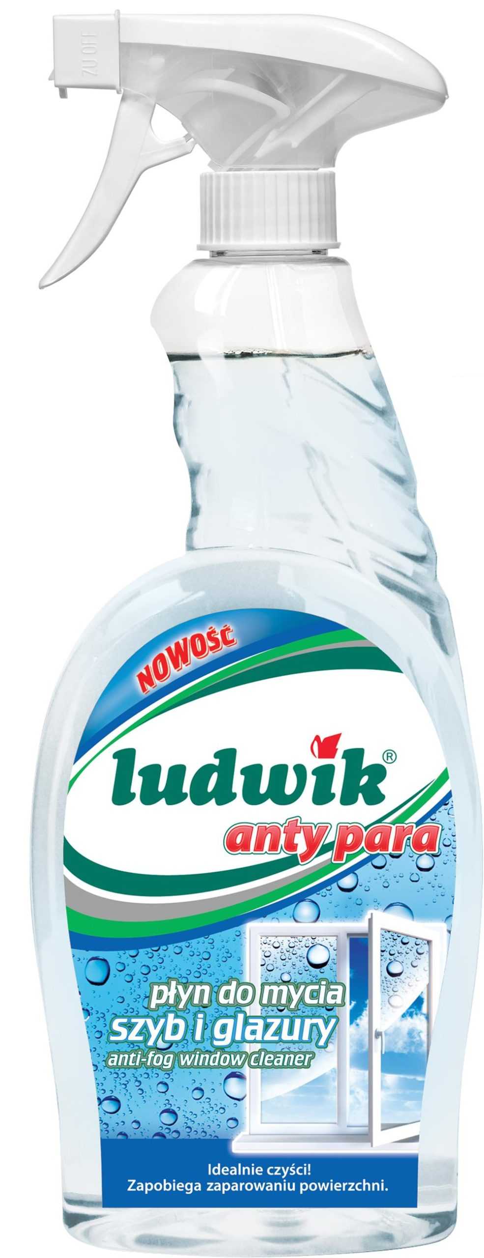 Ludwik pł.do szyb i glazury 600ml anty-para