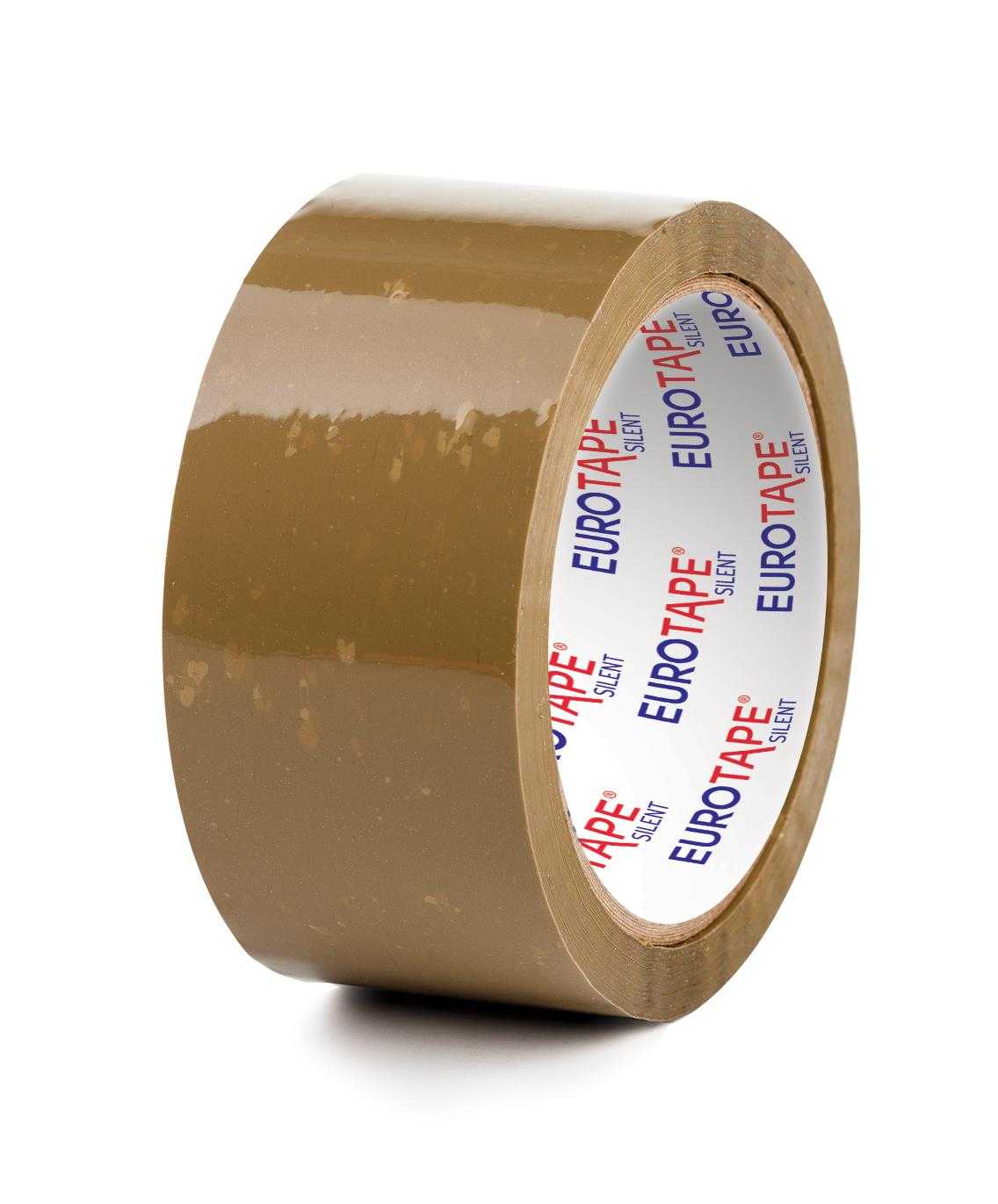Taśma samoprz.cicha 48mmx54m brązowa