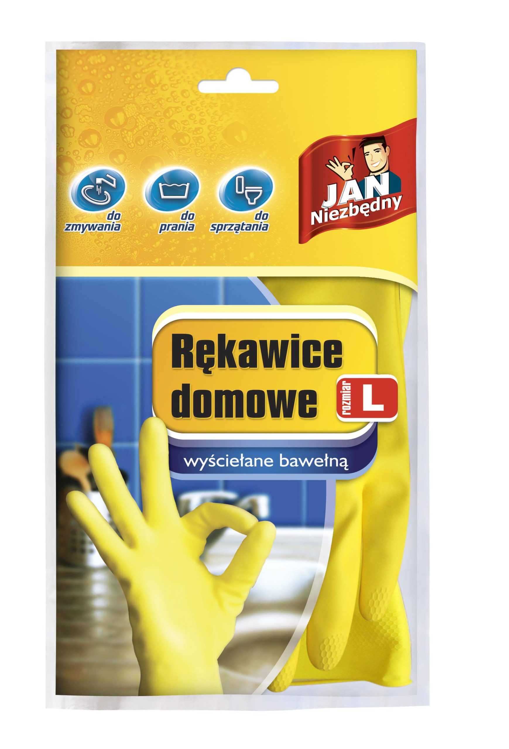 Rękawice domowe "L" JN