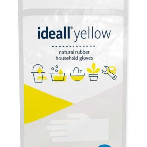 Rękawice gumowe "M" Mercator żółte