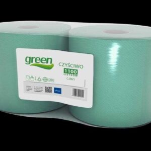 Czyściwo przem.zielone Green 1w 25cm/250m