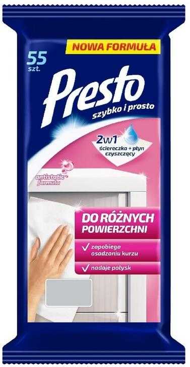 Presto Clean ścierka a'55 różne powierz