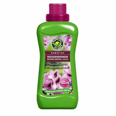 NAWÓZ DO,,RODODENDRONÓW PŁYN 500ML RÓŻANECZNIKÓW I AZALII