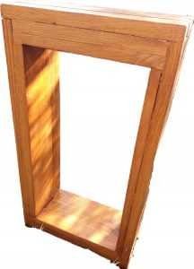 Lampa drewniana