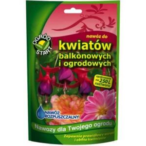NAWÓZ DO KWIATÓW BALKONOWYCH I OGRODOWYCH ROZPUSZCZALNY 250g