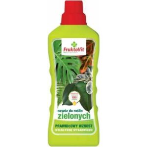 FRUKTOVIT PLUS NAWÓZ PŁYNNY DO ROŚLIN ZIELONYCH 1L