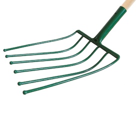 Widły 6-zębne do buraków N/O.