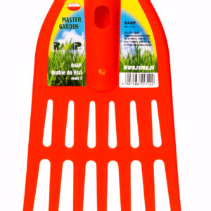 GRABIE DO LIŚCI PLASTIKOWE NIEOPRAWNE S pomarańczowe