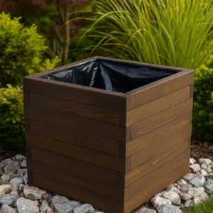 Osłonka drewniana 60 x 40 cm PALISANDER