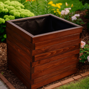 Donica dąb burgundzki