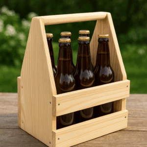 Przykładowe ułożenie butelek do nosidła